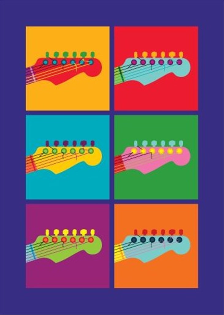 Pop Art Guitar